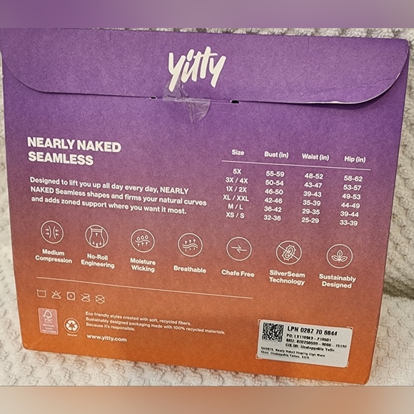 Yitty by Fabletics. Unstoppable Yellow. NWT. Size XS/S - Picture 2 of 4